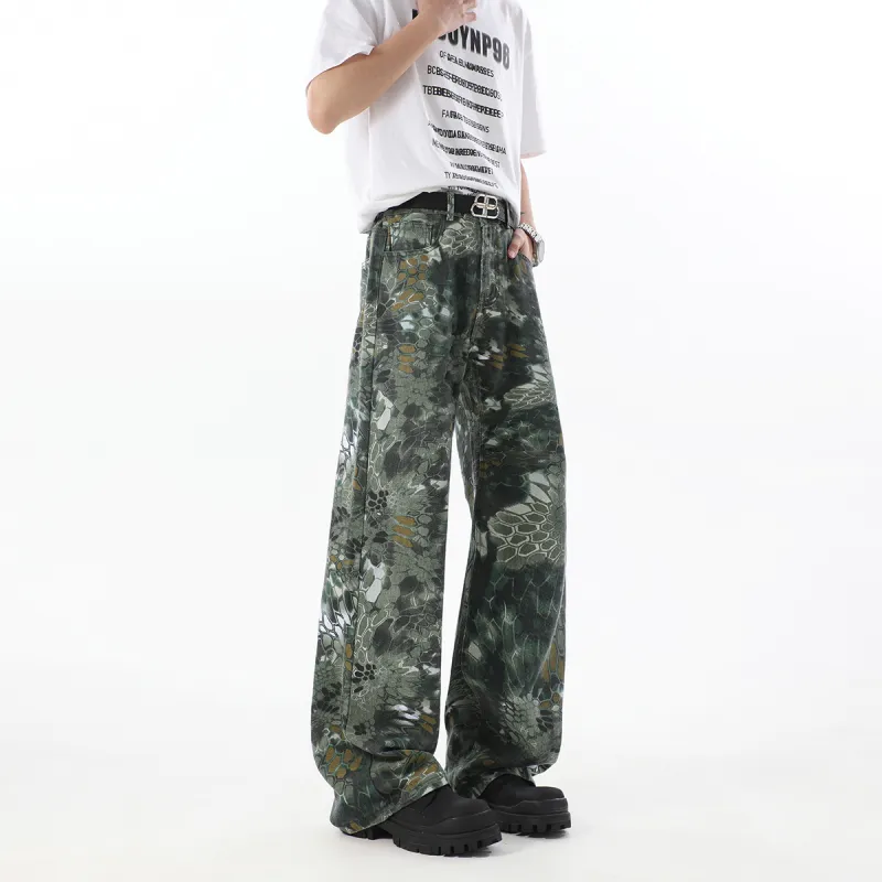 WANCHAO CP Jeans Unisex Green-4