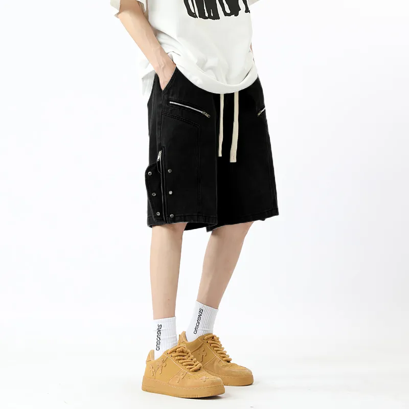 WANCHAO CP Denim Shorts Unisex-2