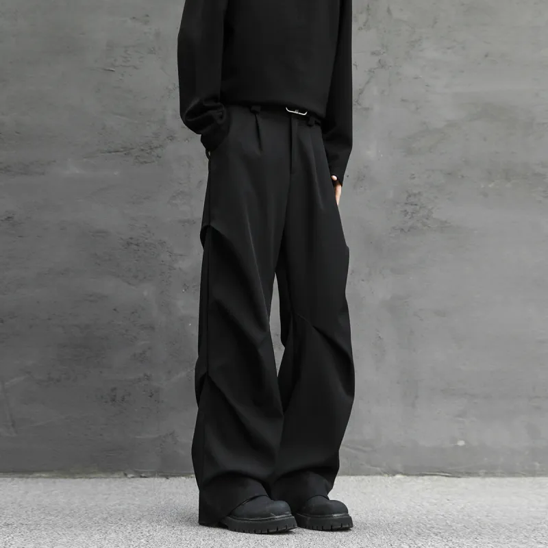 WANCHAO CP Casual Pants Unisex Gray Blue-6