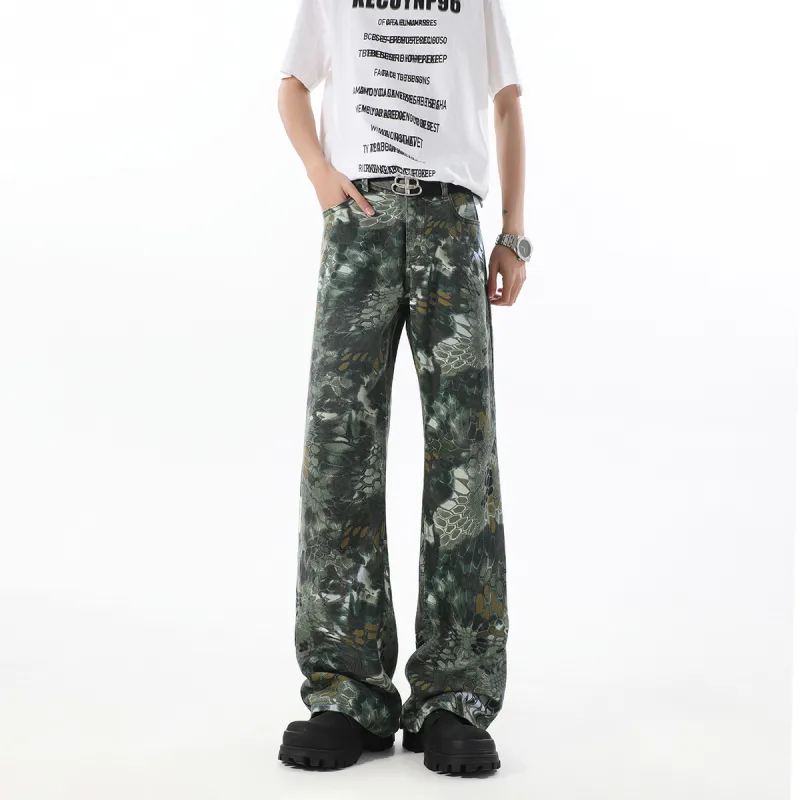 WANCHAO CP Jeans Unisex Green-1