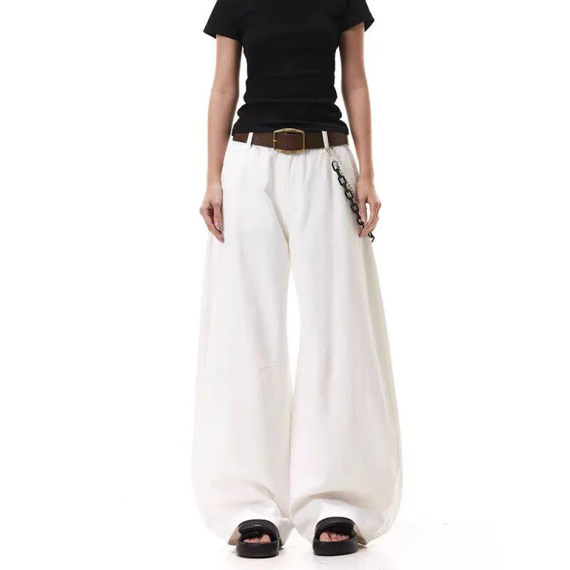 WANCHAO CP Jeans Unisex White-3