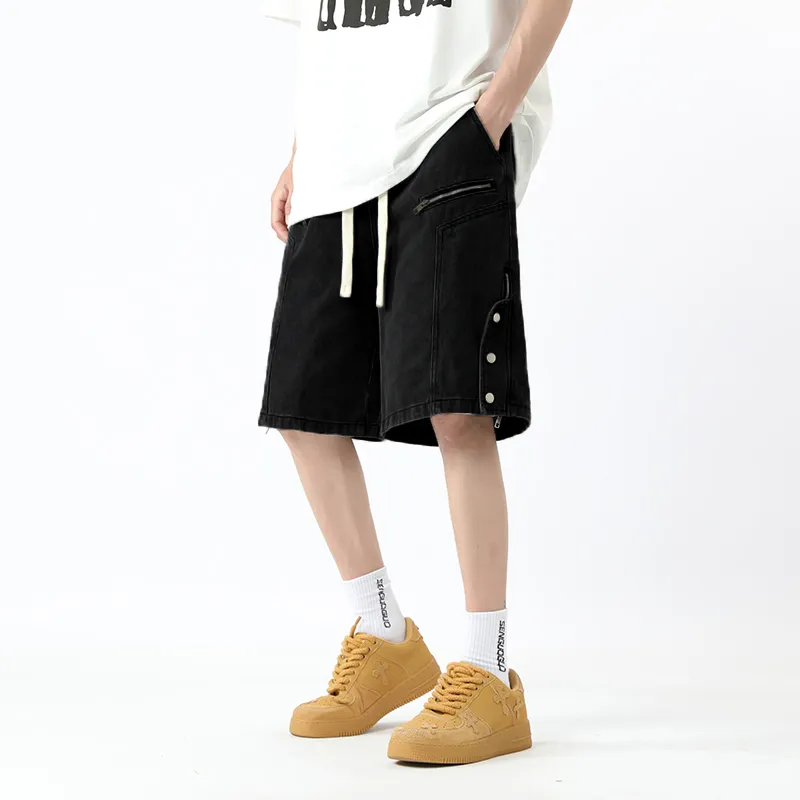 WANCHAO CP Denim Shorts Unisex-3