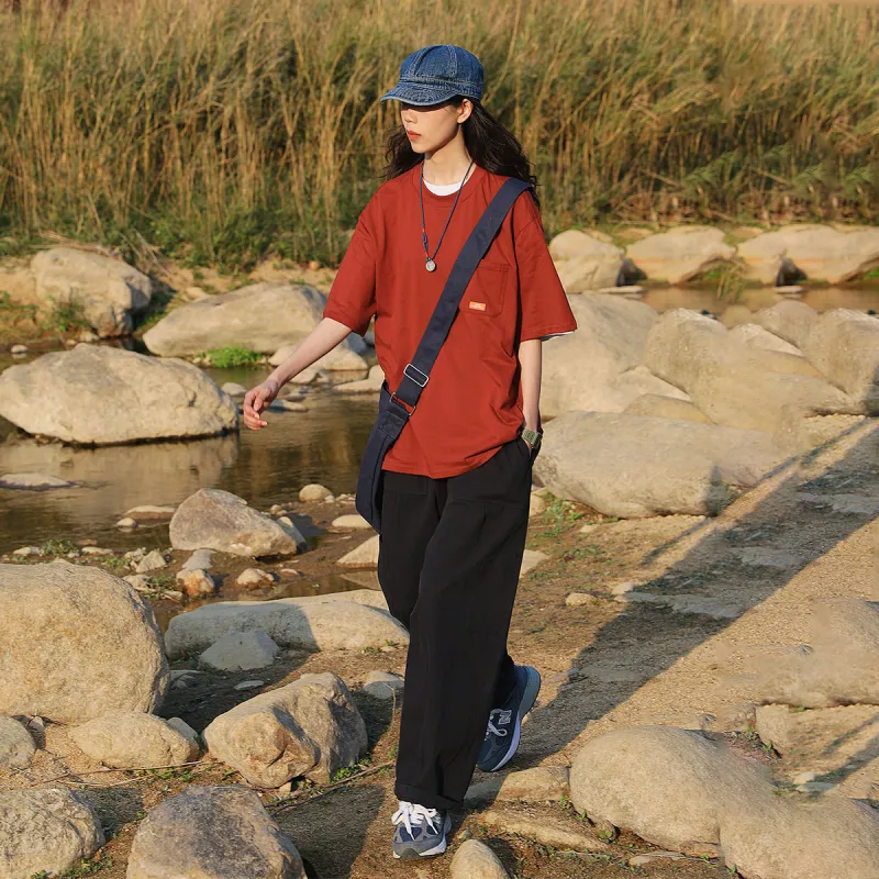KOUEMGI Casual Pants Autumn And Winter Season Unisex-7