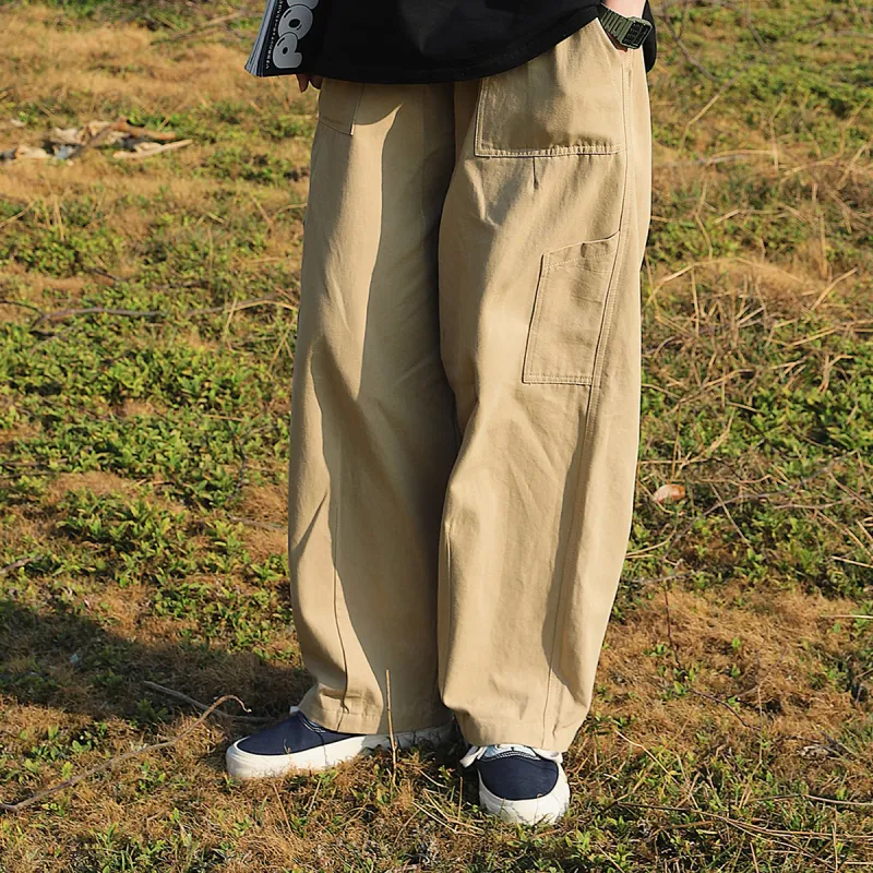 KOUEMGI Casual Pants Autumn And Winter Season Unisex-3