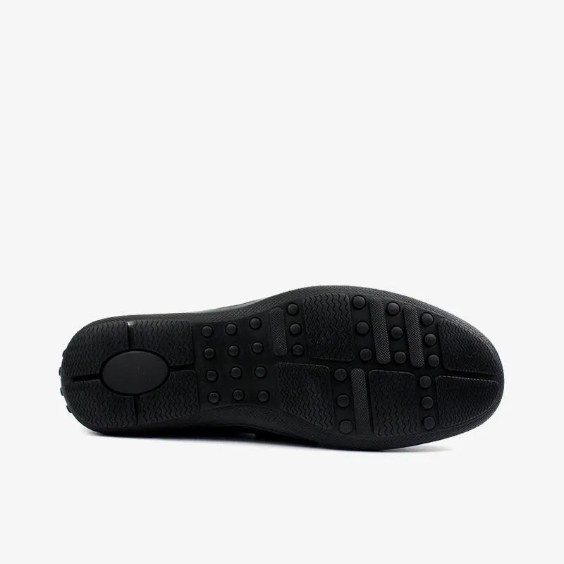 MYFULER Beanie Shoes Men's Black-3