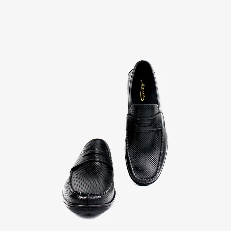 MYFULER Beanie Shoes Men's Black-3