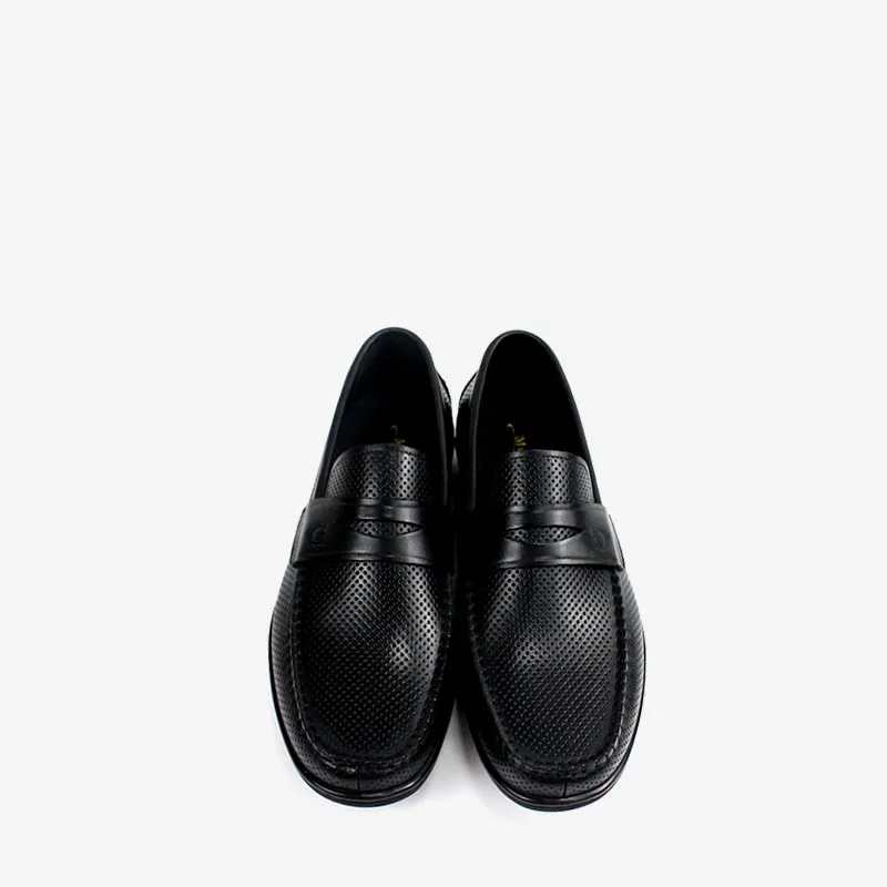 MYFULER Beanie Shoes Men's Black-2
