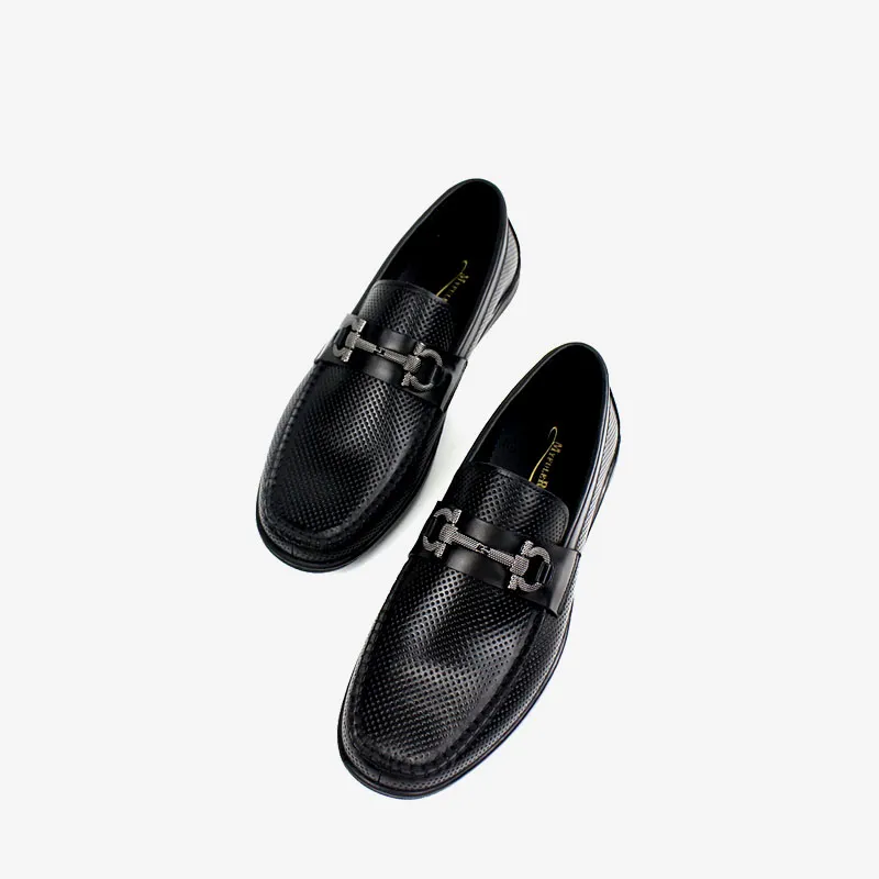 MYFULER Beanie Shoes Men's Black-2