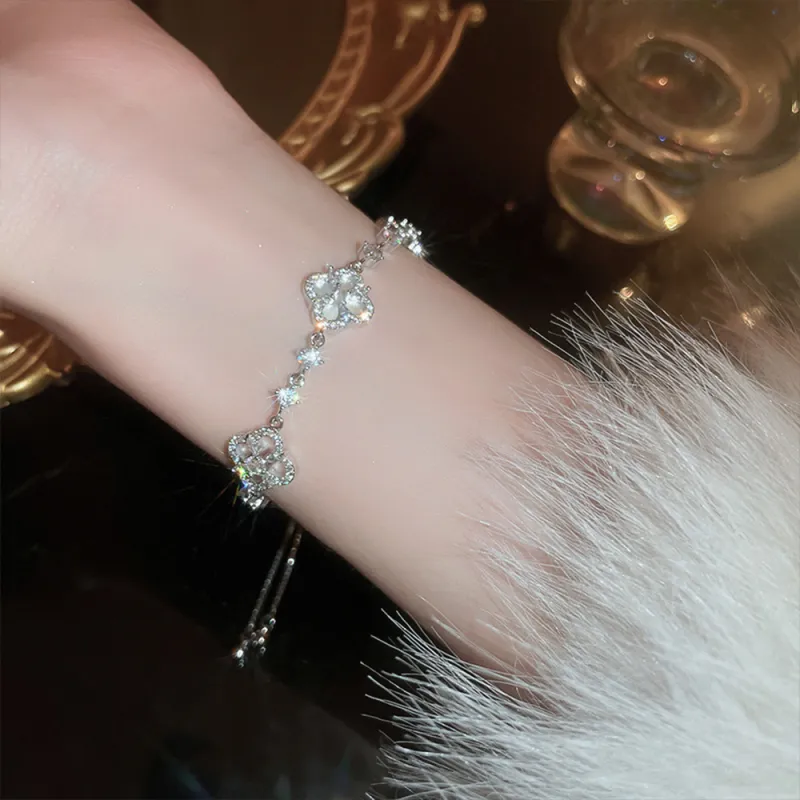 CLARKIA FLOWER Copper Bracelets Women's-2