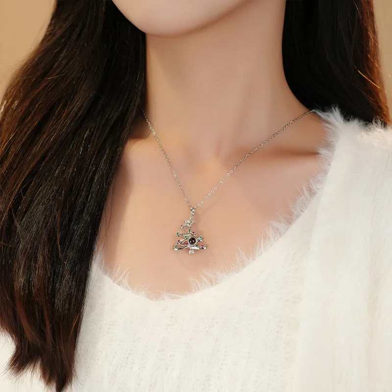 CLARKIA FLOWER Copper Necklaces Women's-6
