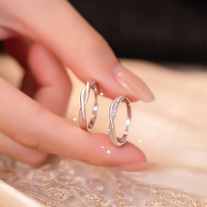 CLARKIA FLOWER Sterling Silver Rings Unisex-12