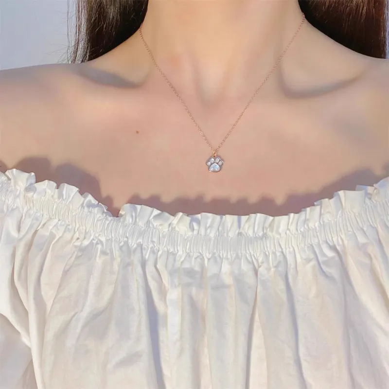 CLARKIA FLOWER 925 Sterling Silver Necklaces Unisex-6