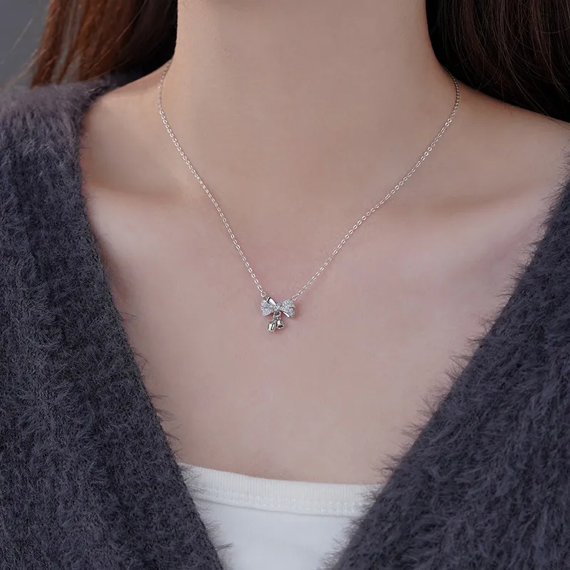 CLARKIA FLOWER S999 Fine Silver Necklaces Women's-3