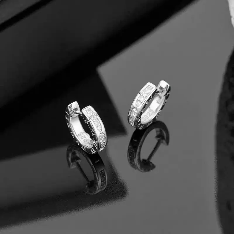 CLARKIA FLOWER 925 Sterling Silver Earrings Unisex-7