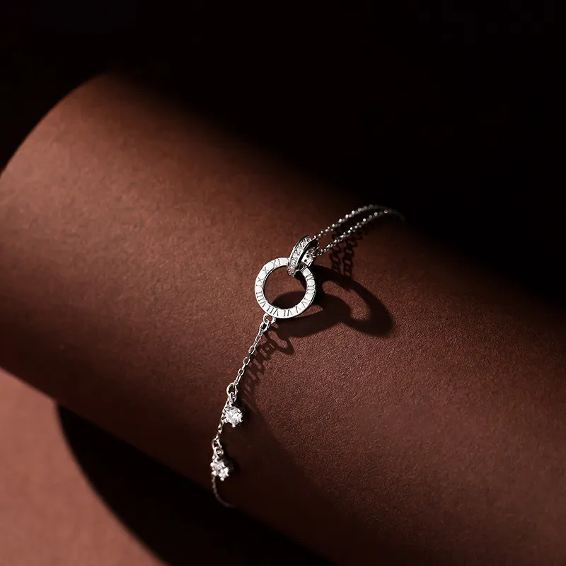 CLARKIA FLOWER S925 Silver Bracelets Women's-8