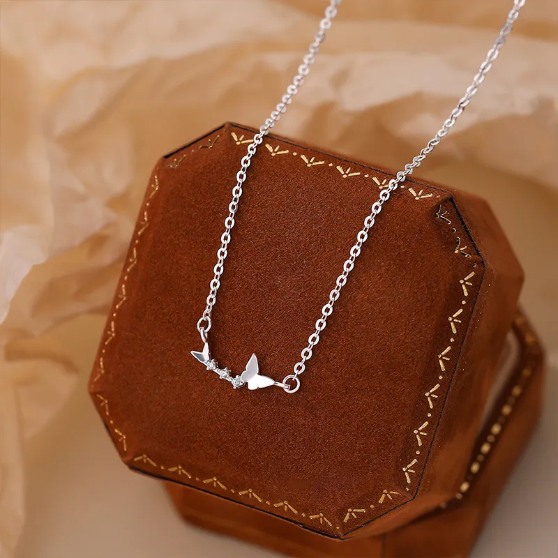 CLARKIA FLOWER S999 Fine Silver Necklaces Women's-5