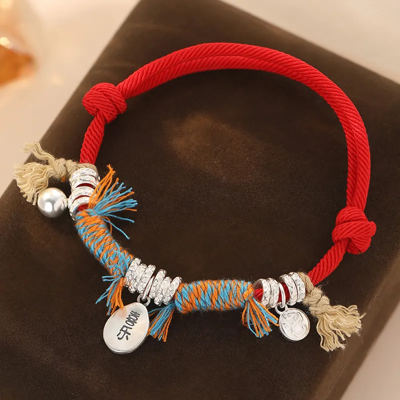 CLARKIA FLOWER S999 Fine Silver Bracelets Unisex-4