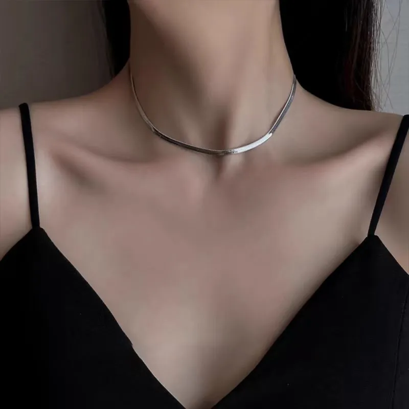 CLARKIA FLOWER 925 Sterling Silver Necklaces Unisex-4