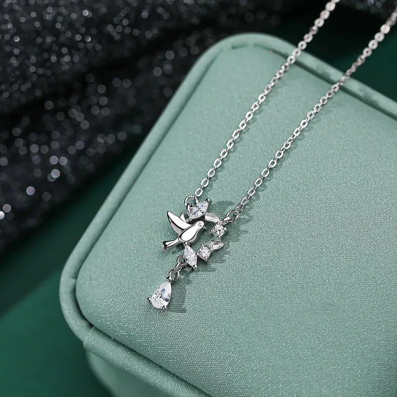 CLARKIA FLOWER S999 Fine Silver Necklaces Women's-6