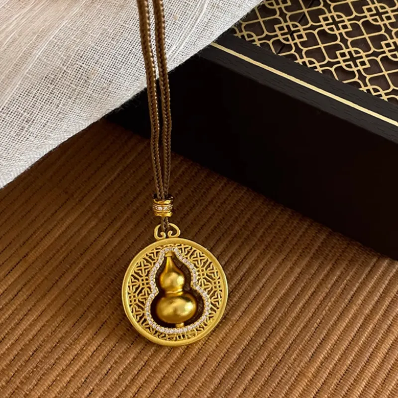 CLARKIA FLOWER Gold Plated Copper Necklaces Unisex-6