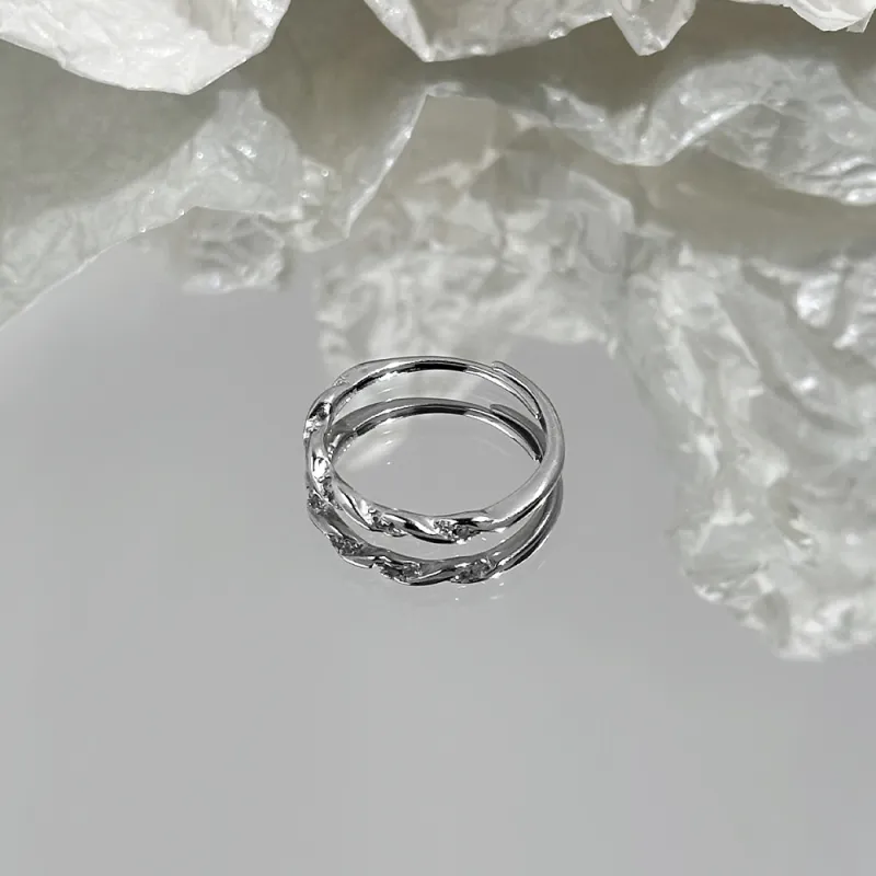 CLARKIA FLOWER S999 Fine Silver Rings Women's-3