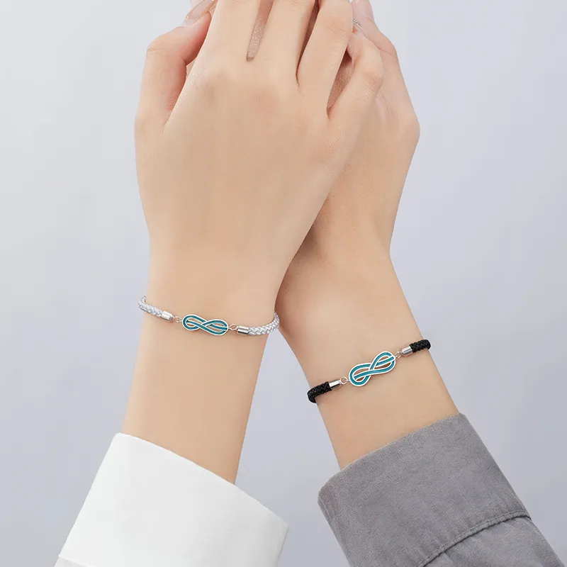 CLARKIA FLOWER S925 Silver Bracelets Unisex-4