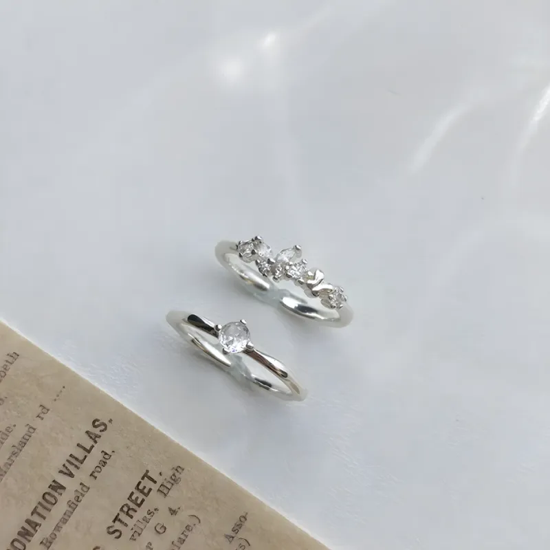 CLARKIA FLOWER S999 Fine Silver Rings Women's-4