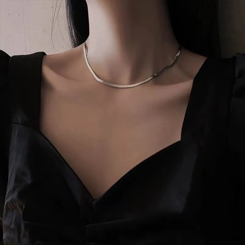CLARKIA FLOWER 925 Sterling Silver Necklaces Unisex-2