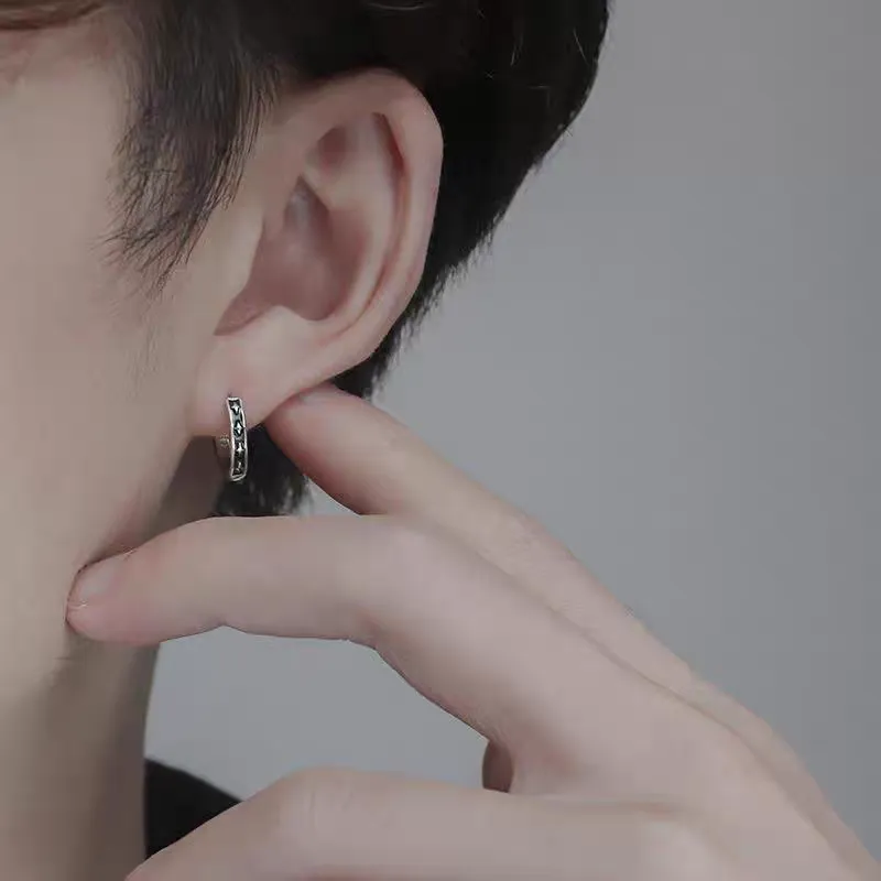 CLARKIA FLOWER 999 Fine Silver Earrings Unisex-5