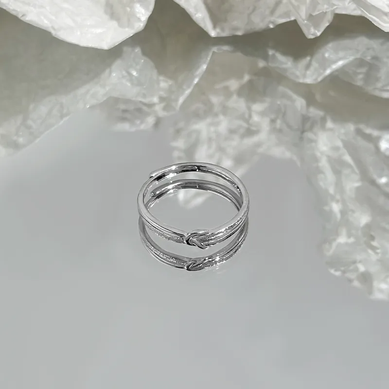 CLARKIA FLOWER 999 Fine Silver Rings Women's-1