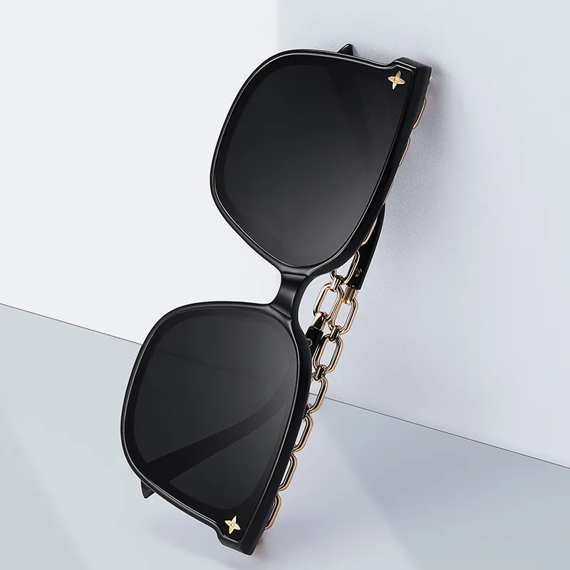 CLARKIA FLOWER Metal PC Square Sunglasses Unisex-6