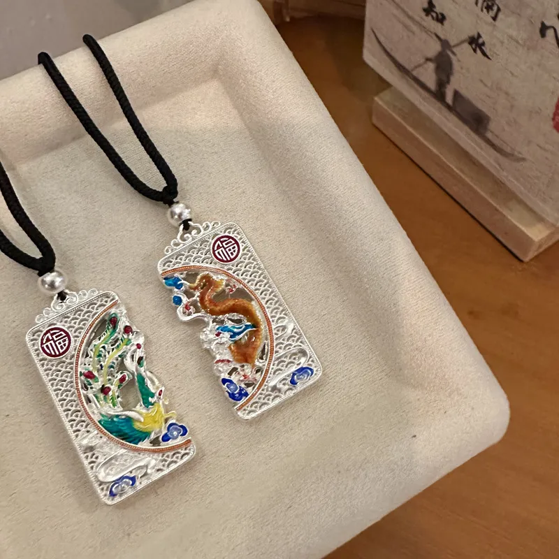 CLARKIA FLOWER S999 Fine Silver Sterling Silver Necklaces Unisex-4