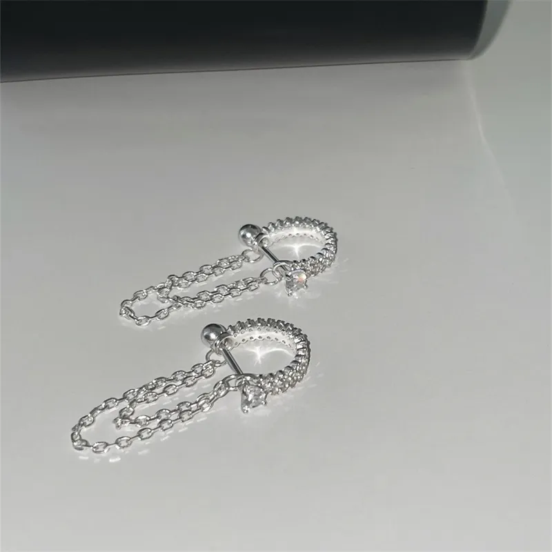 CLARKIA FLOWER S925 Silver Earrings Women's-7
