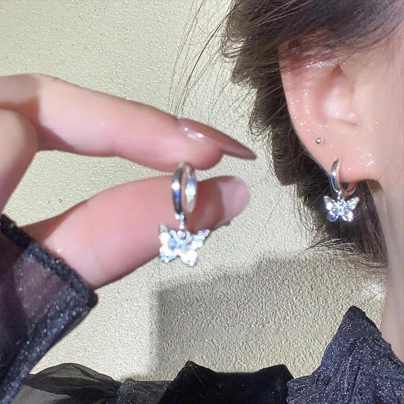 CLARKIA FLOWER Alloy Earrings Women's-1