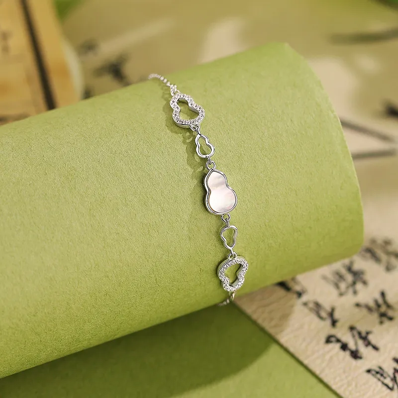 CLARKIA FLOWER 925 Sterling Silver Bracelets Women's-3