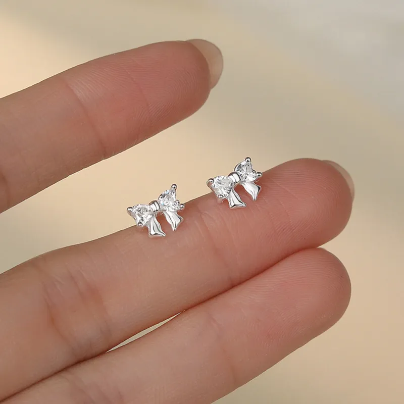CLARKIA FLOWER 999 Fine Silver Stud Earrings Women's-1