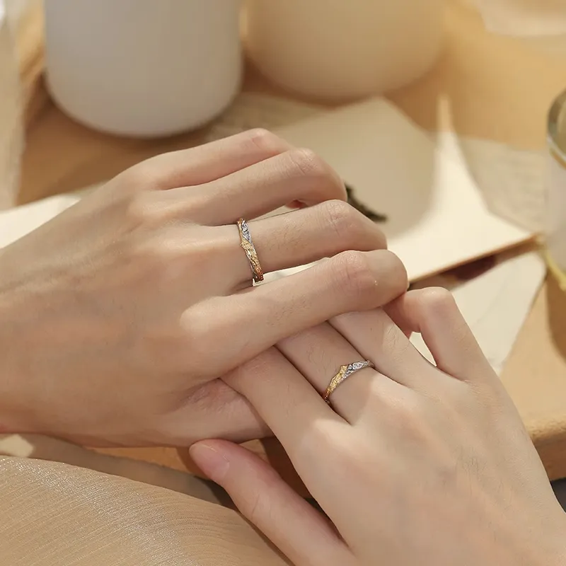 CLARKIA FLOWER 999 Fine Silver Rings Unisex-13