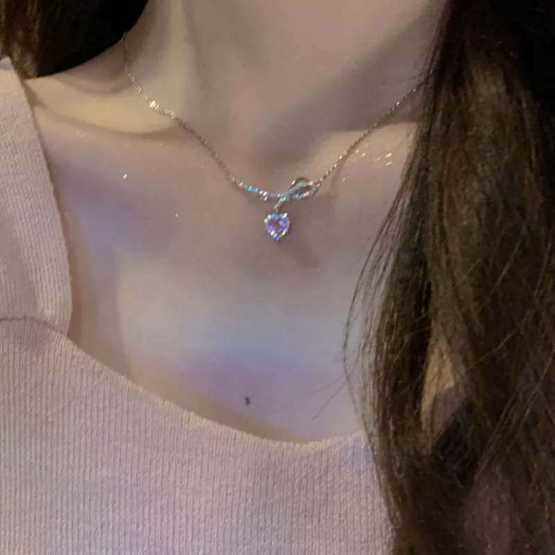 CLARKIA FLOWER Copper Necklaces Women's-3