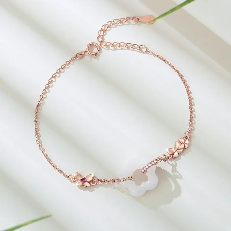 CLARKIA FLOWER Chalcedony Bracelets Women's-5
