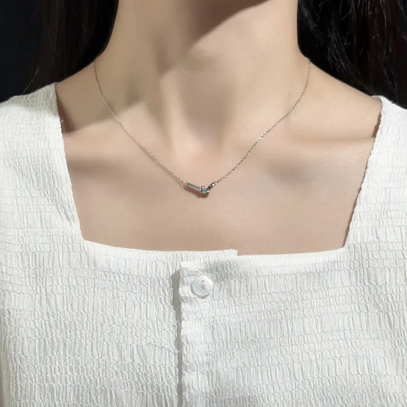 CLARKIA FLOWER 925 Sterling Silver Necklaces Women's-2