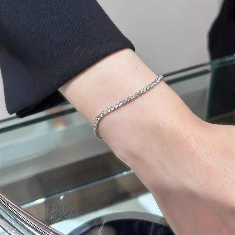 CLARKIA FLOWER 925 Sterling Silver Bracelets Women's-2