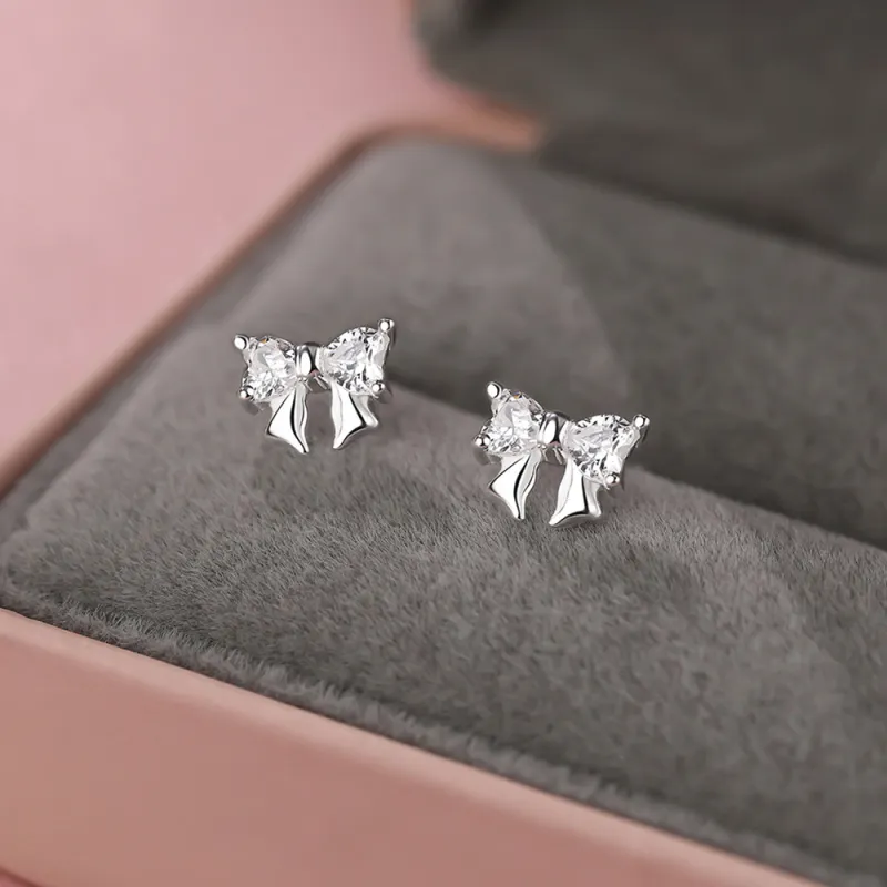 CLARKIA FLOWER 999 Fine Silver Stud Earrings Women's-3