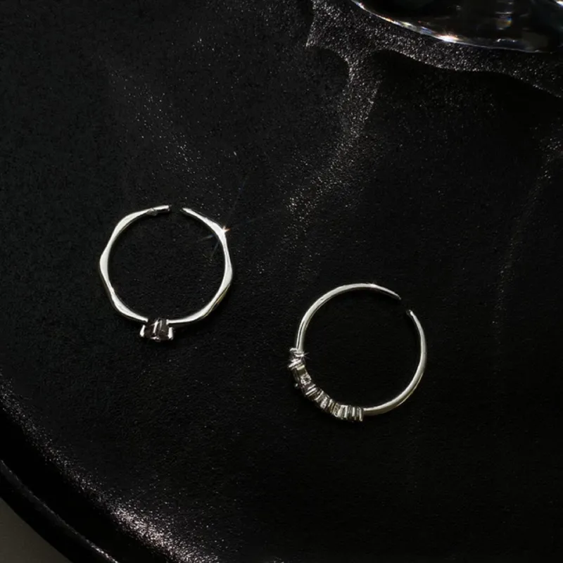 CLARKIA FLOWER S999 Fine Silver Rings Women's-13