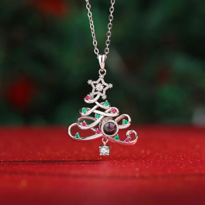 CLARKIA FLOWER Copper Necklaces Women's-2