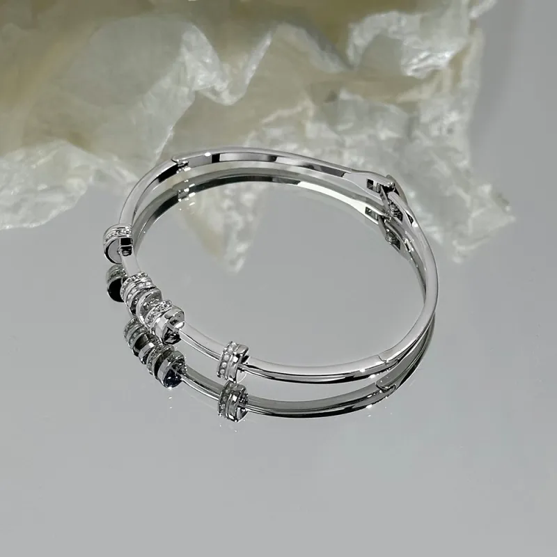 CLARKIA FLOWER Copper Bangles Women's-1