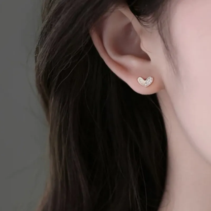 CLARKIA FLOWER Copper Stud Earrings Women's-3