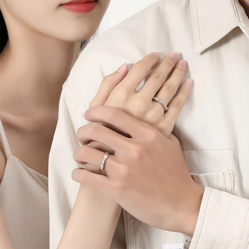 CLARKIA FLOWER Sterling Silver Rings Unisex-10
