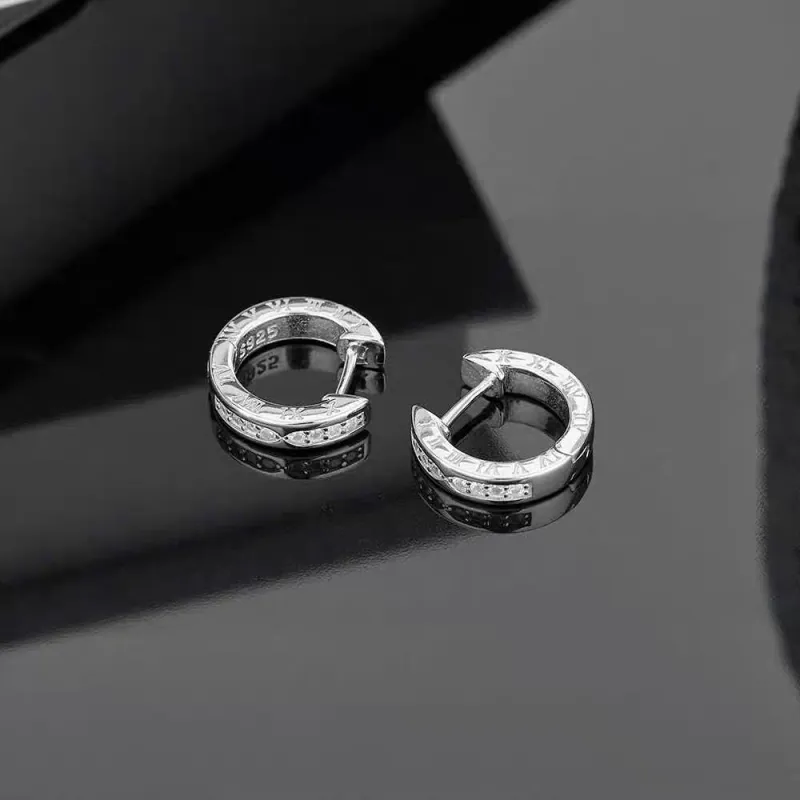 CLARKIA FLOWER 925 Sterling Silver Earrings Unisex-6