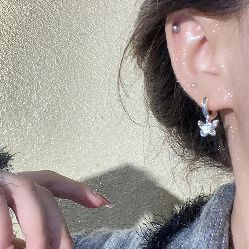 CLARKIA FLOWER Alloy Earrings Women's-2