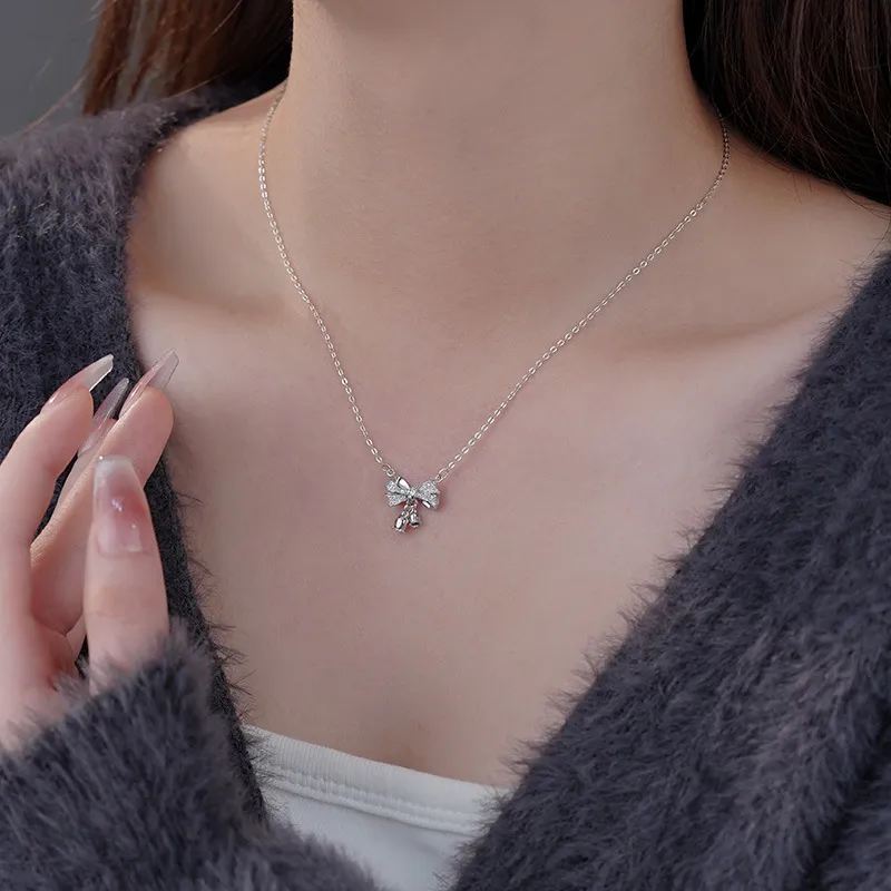 CLARKIA FLOWER S999 Fine Silver Necklaces Women's-4